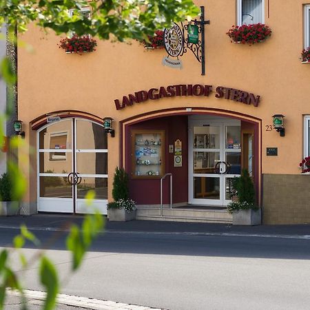 Landgasthof Zum Stern Hammelburg Exterior foto